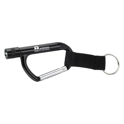 Flashlight Carabiner With Strap-02